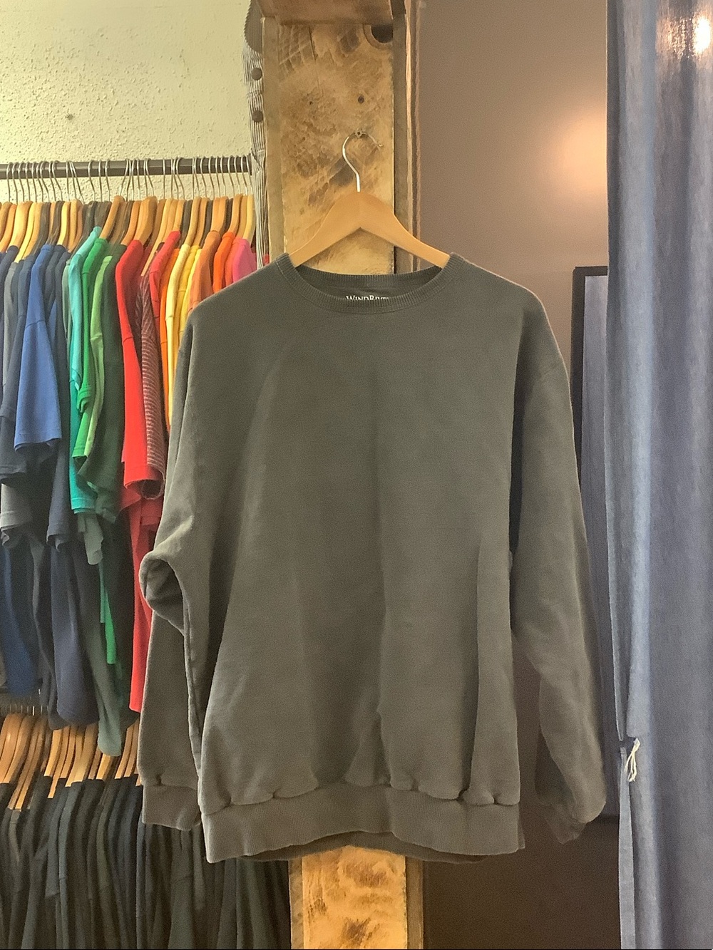 Vintage WindRiver Grey Crewneck